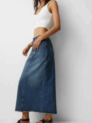 Pull&Bear Rok in Blauw