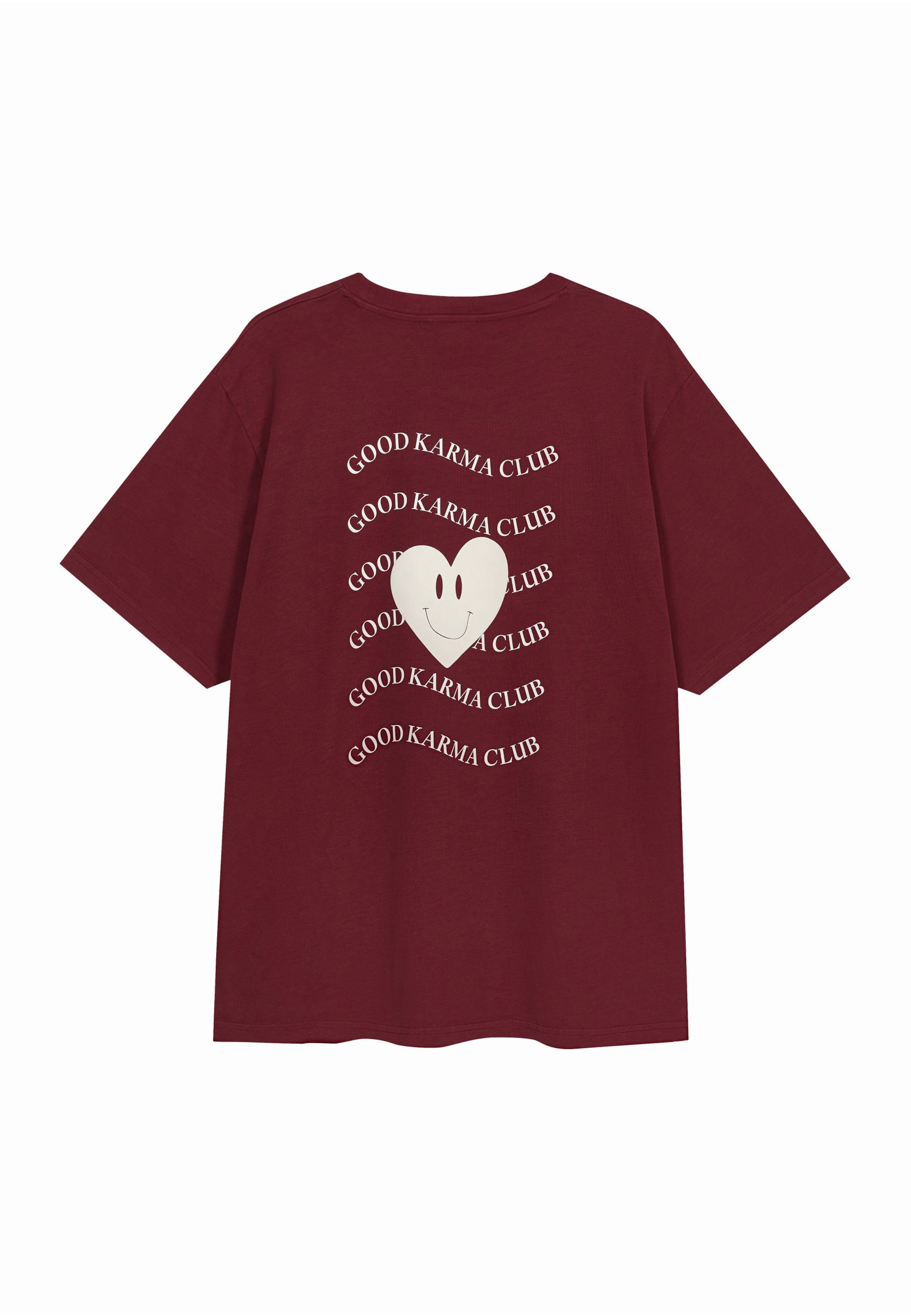 T-shirt 'Good Karma Wave' OH APRIL en orange