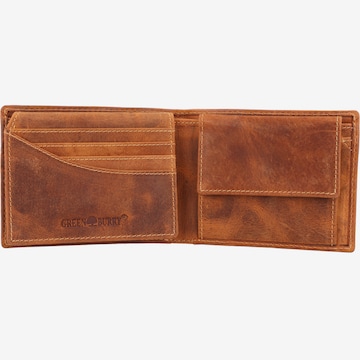 GREENBURRY Wallet 'Vintage' in Brown