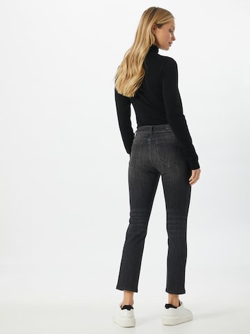 Goldgarn Flared Jeans 'Rosengarten' in Schwarz