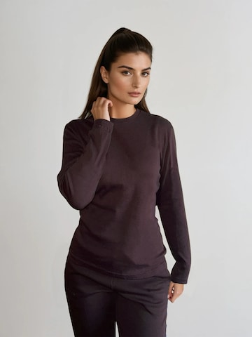 Eoselio Shirt in Bruin: voorkant