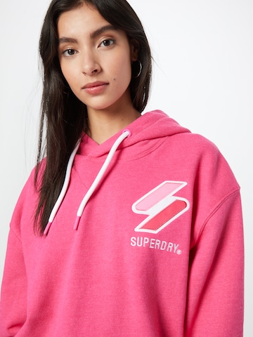 Sweat-shirt Superdry en rose