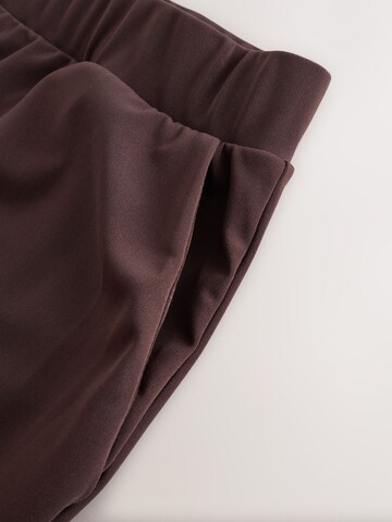 Next Wide Leg Hose in Braun