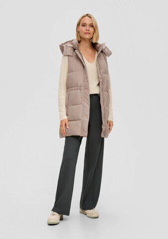 s.Oliver Outdoor-Weste in Beige