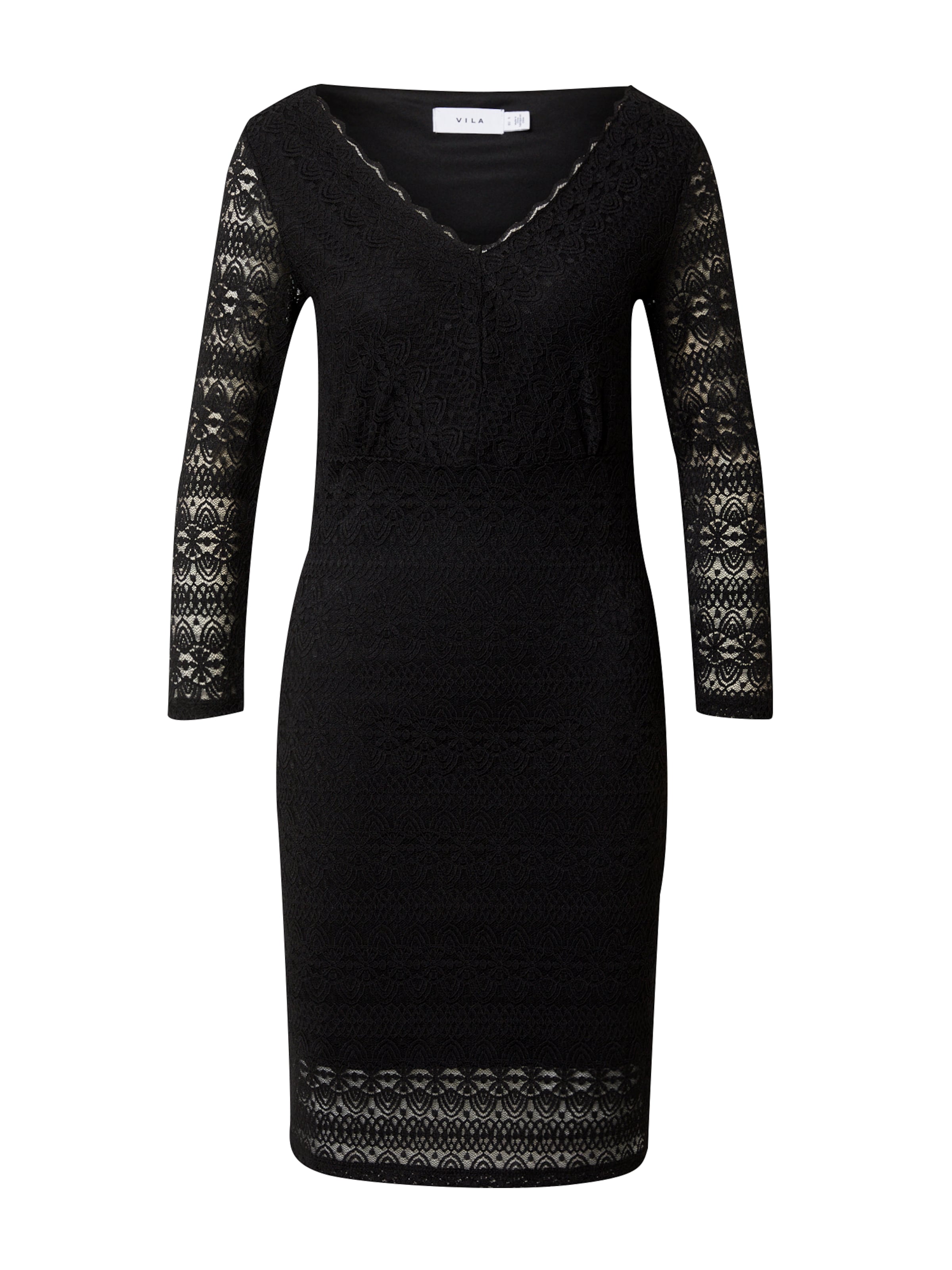 Rochie 'CHIKKA' de la VILA pe negru: față