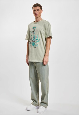 Just Rhyse Shirt 'UpsideDown' in Grün