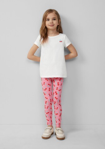 s.Oliver Shirt in Wit: voorkant