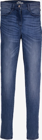 s.Oliver Slimfit Jeans in Blauw: voorkant