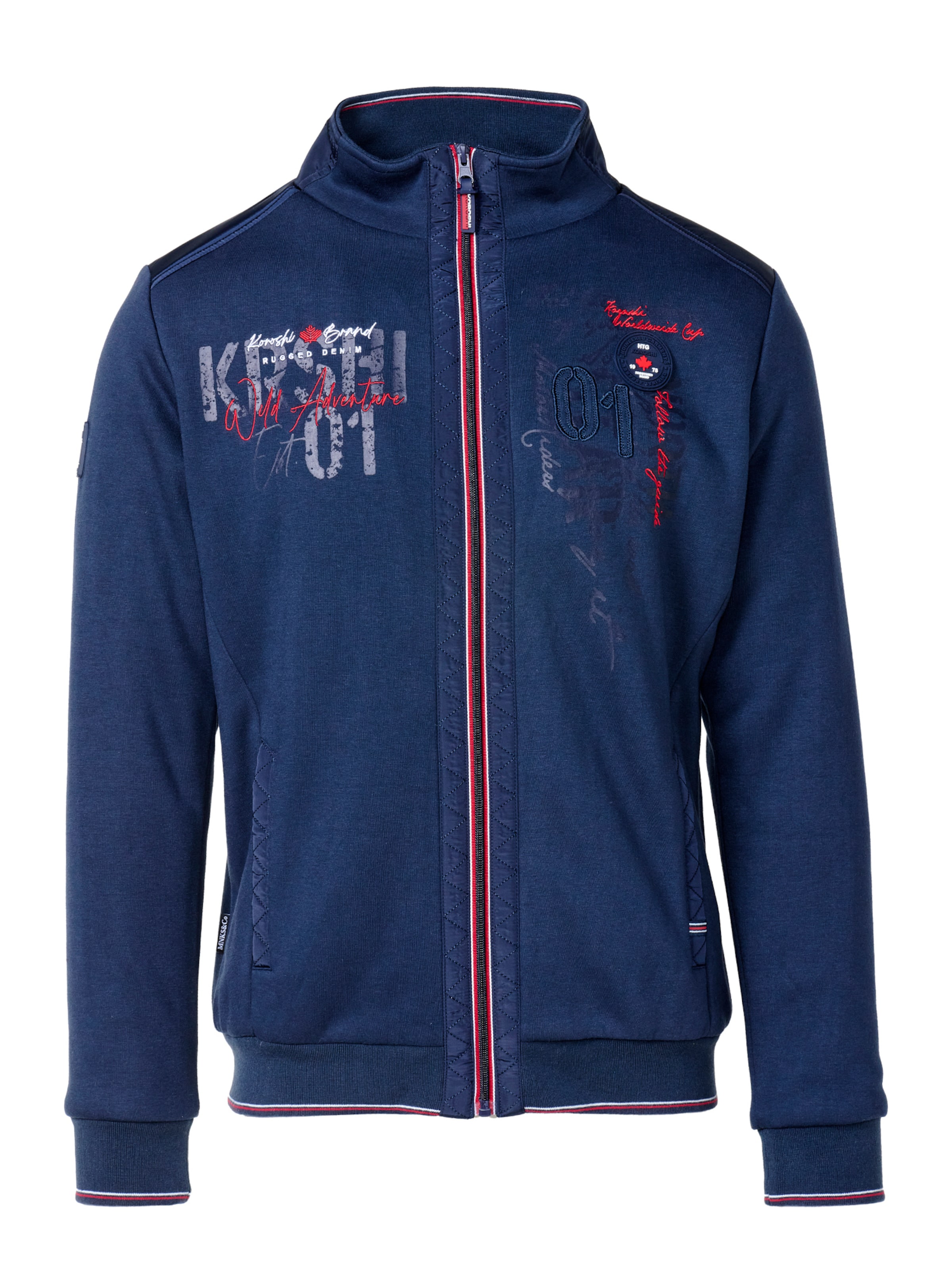 KOROSHIGornji dio trenirke - plava boja: prednji dio