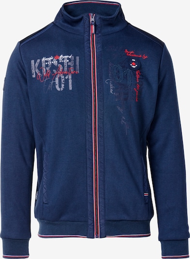 KOROSHI Gornji dio trenirke u mornarsko plava / crvena / bijela, Pregled proizvoda