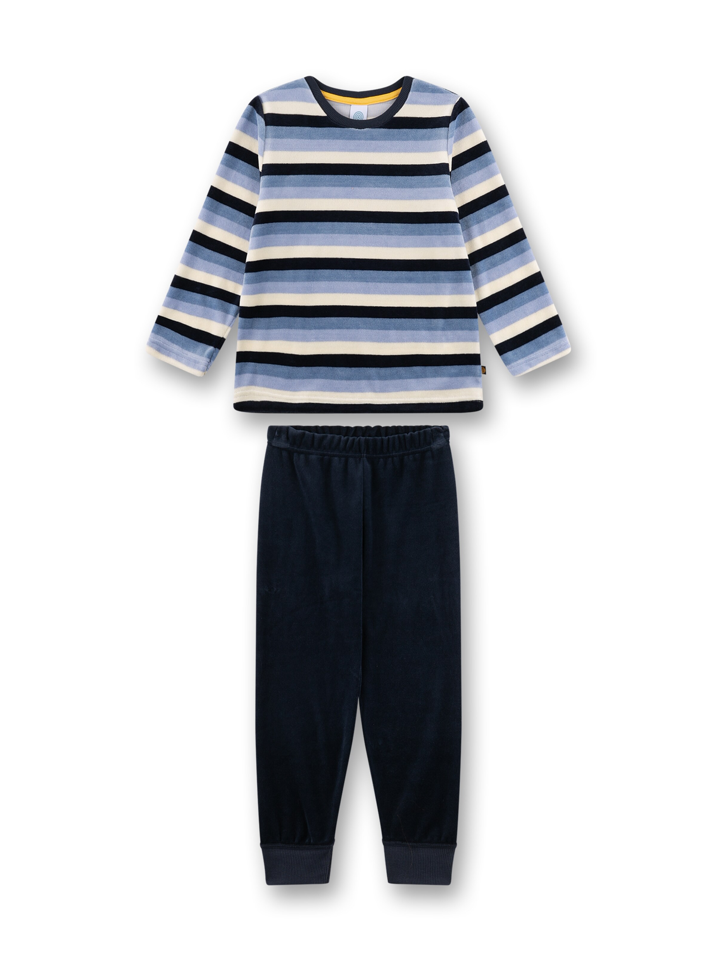 Sanetta Nachtkledij in Blauw: voorkant