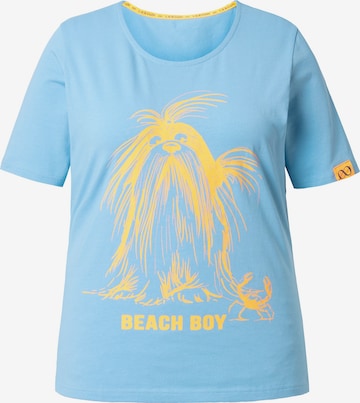 LAURASØN Shirt in Blauw: voorkant