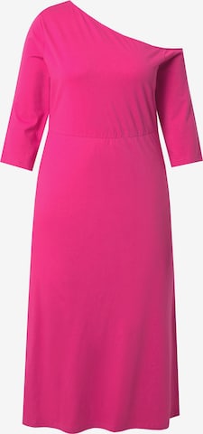 Ulla Popken Kleid in Pink: Vorderseite