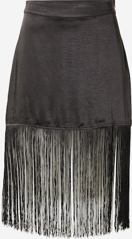 BZR Skirt in Black: front