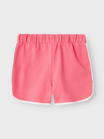 NAME IT Regular Pants 'VACA' in Pink