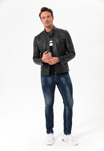 Veste mi-saison Jimmy Sanders en noir