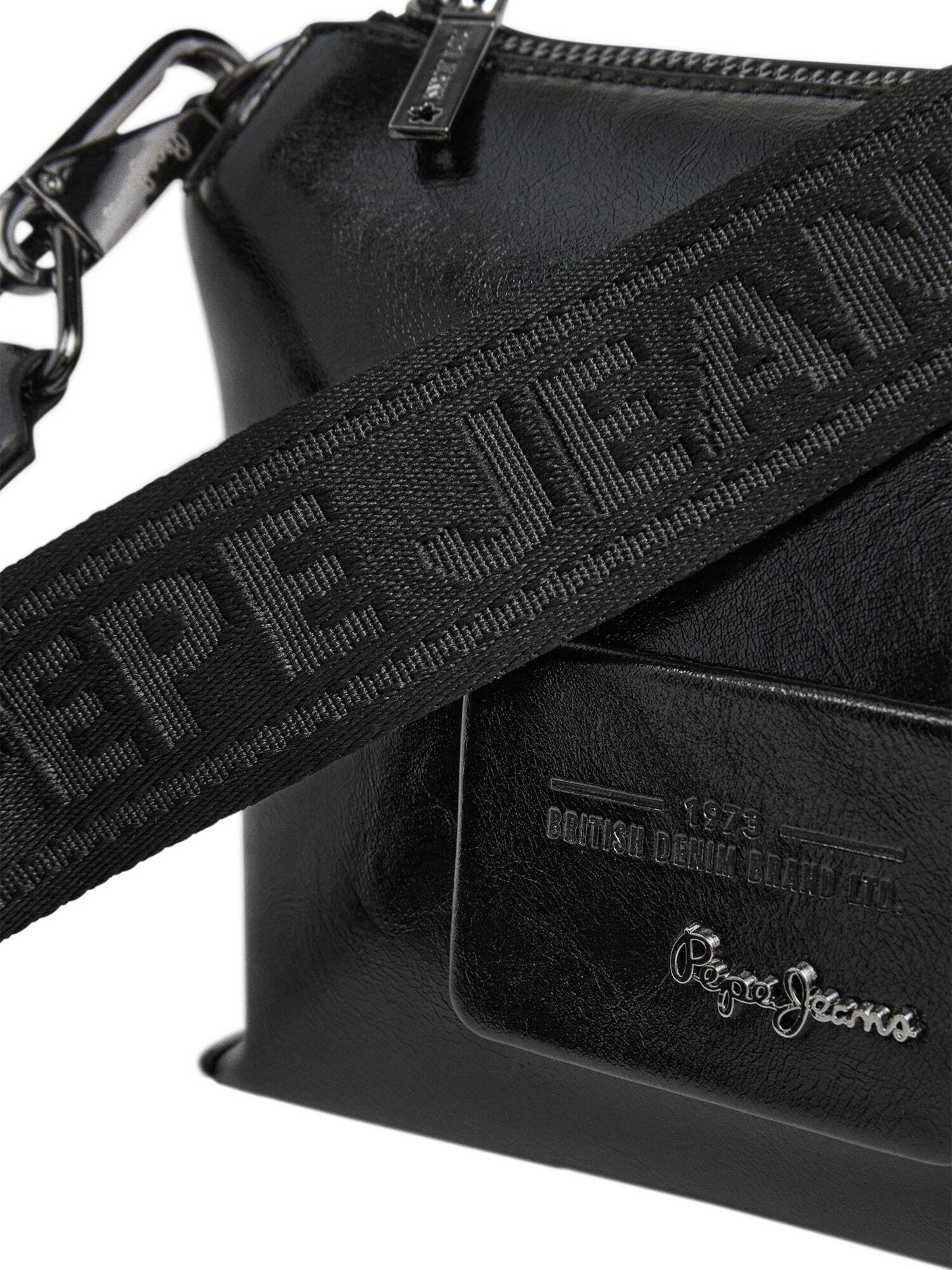 Pepe Jeans Handtas in Zwart