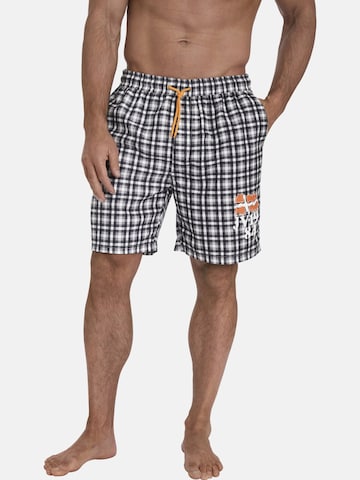 Jan Vanderstorm Board Shorts ' Severi ' in Grey: front