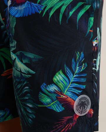 WE Fashion - Calções de banho em azul
