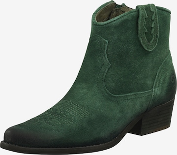 Bottes de cowboy FELMINI en vert : devant