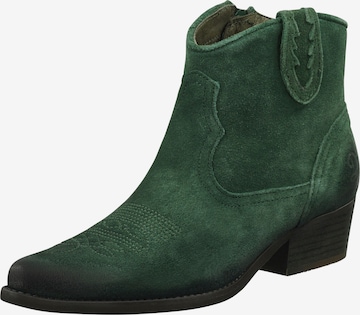 FELMINI Cowboy Boots in Green: front