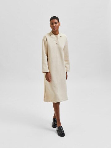 Robe 'Kofi' SELECTED FEMME en beige