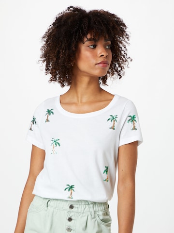 T-shirt 'KITA' ONLY en blanc : devant