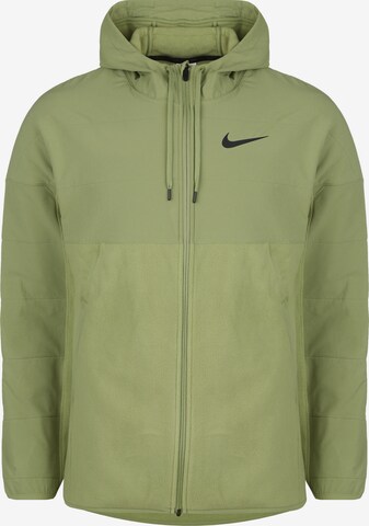 Giacca sportiva di NIKE in verde: frontale