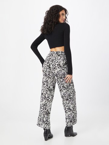 PIECES Regular Trousers 'SACHA' in Black