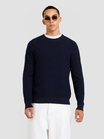 ARMEDANGELS Trui 'GRAANMO' in Blauw: voorkant