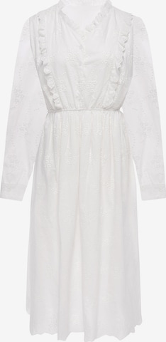 Robe Usha en blanc : devant