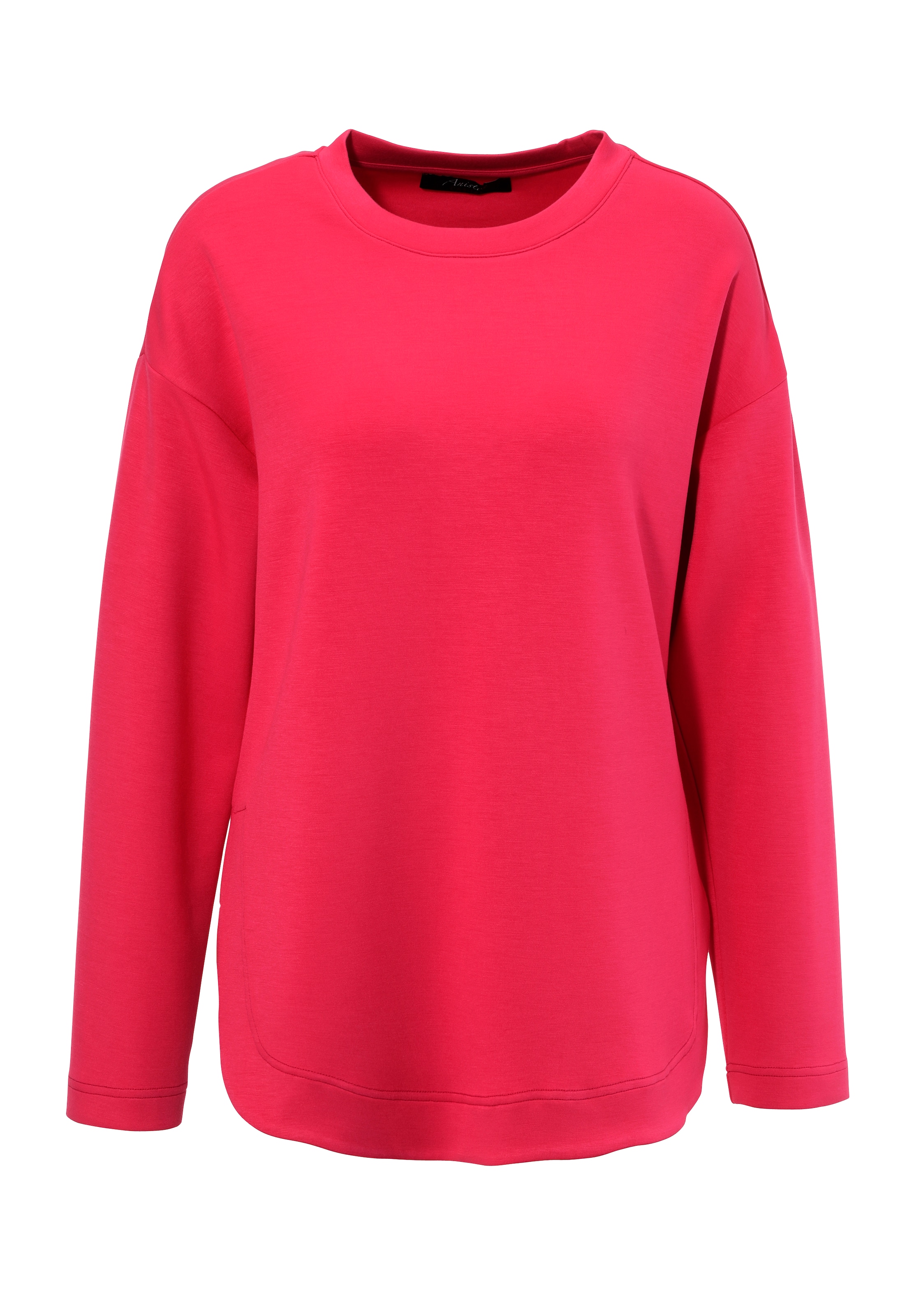 Aniston CASUAL Sweatshirt in Pink: Vorderseite