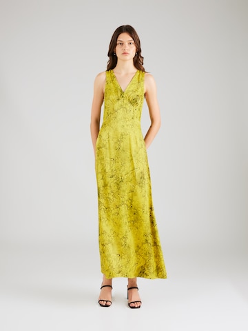 TOPSHOP Dress in Yellow: front