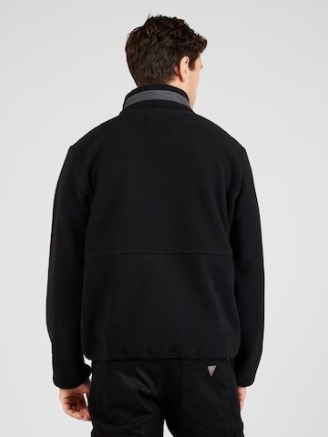 Lake View Fleece jas 'Julius' in Zwart