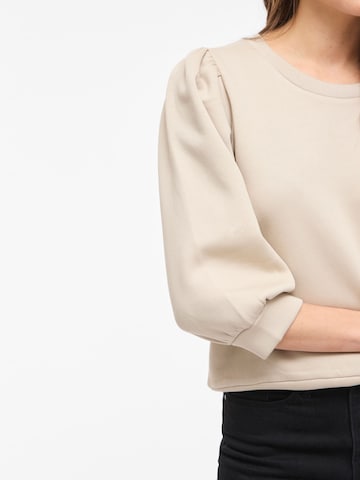 Sweat-shirt 'VIVera' VILA en beige