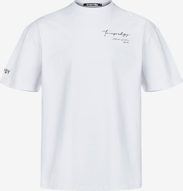 Maglietta 'Marin F' di trueprodigy in bianco: frontale