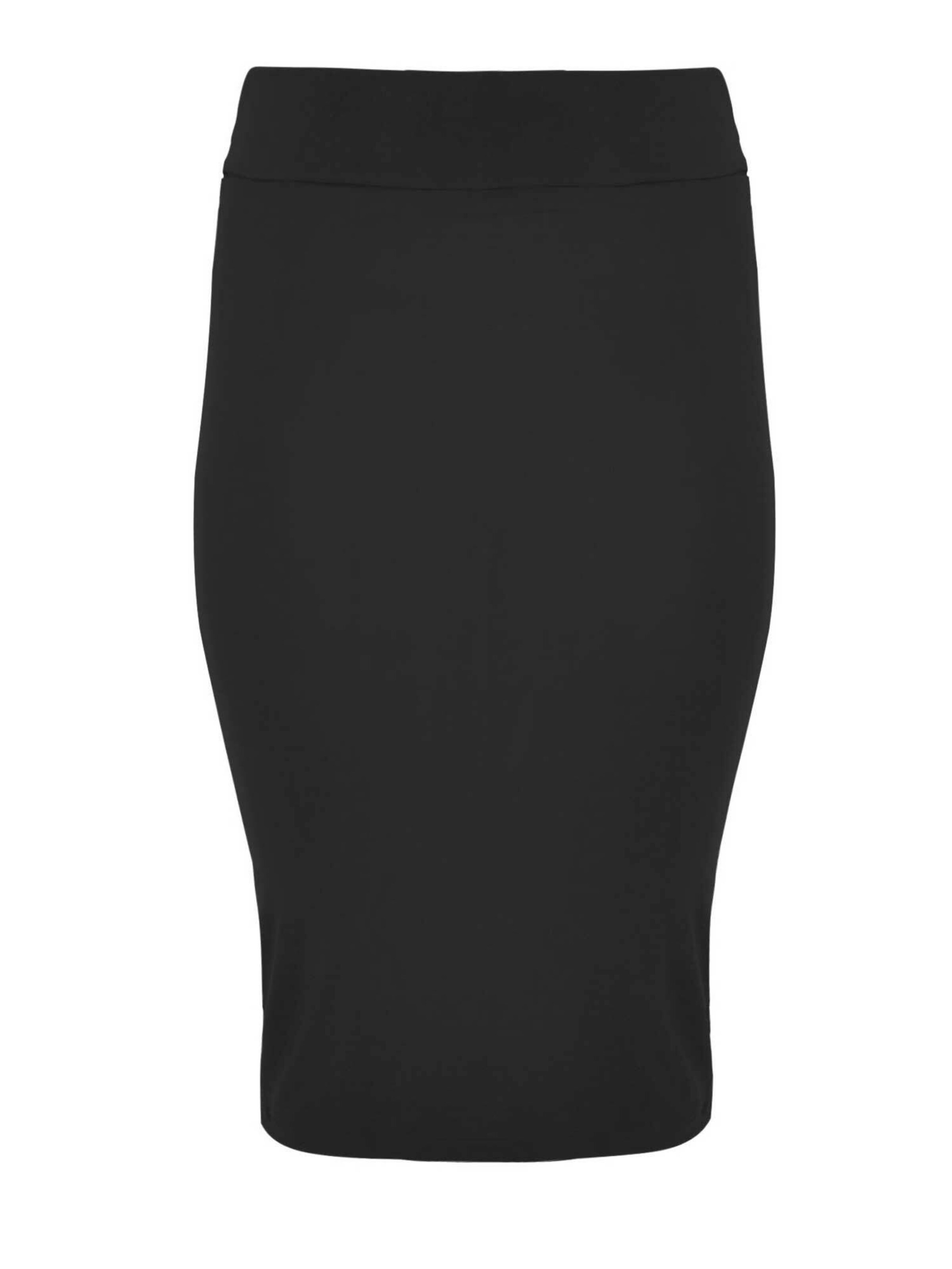 YOEK Rok &#x27;DOLCE&#x27; in Zwart: voorkant