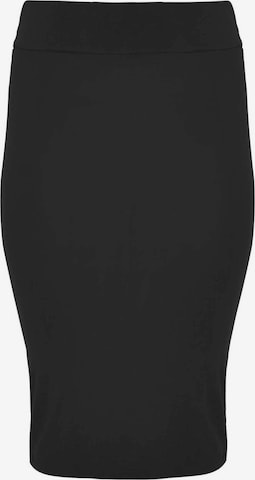 Yoek Skirt 'DOLCE' in Black: front