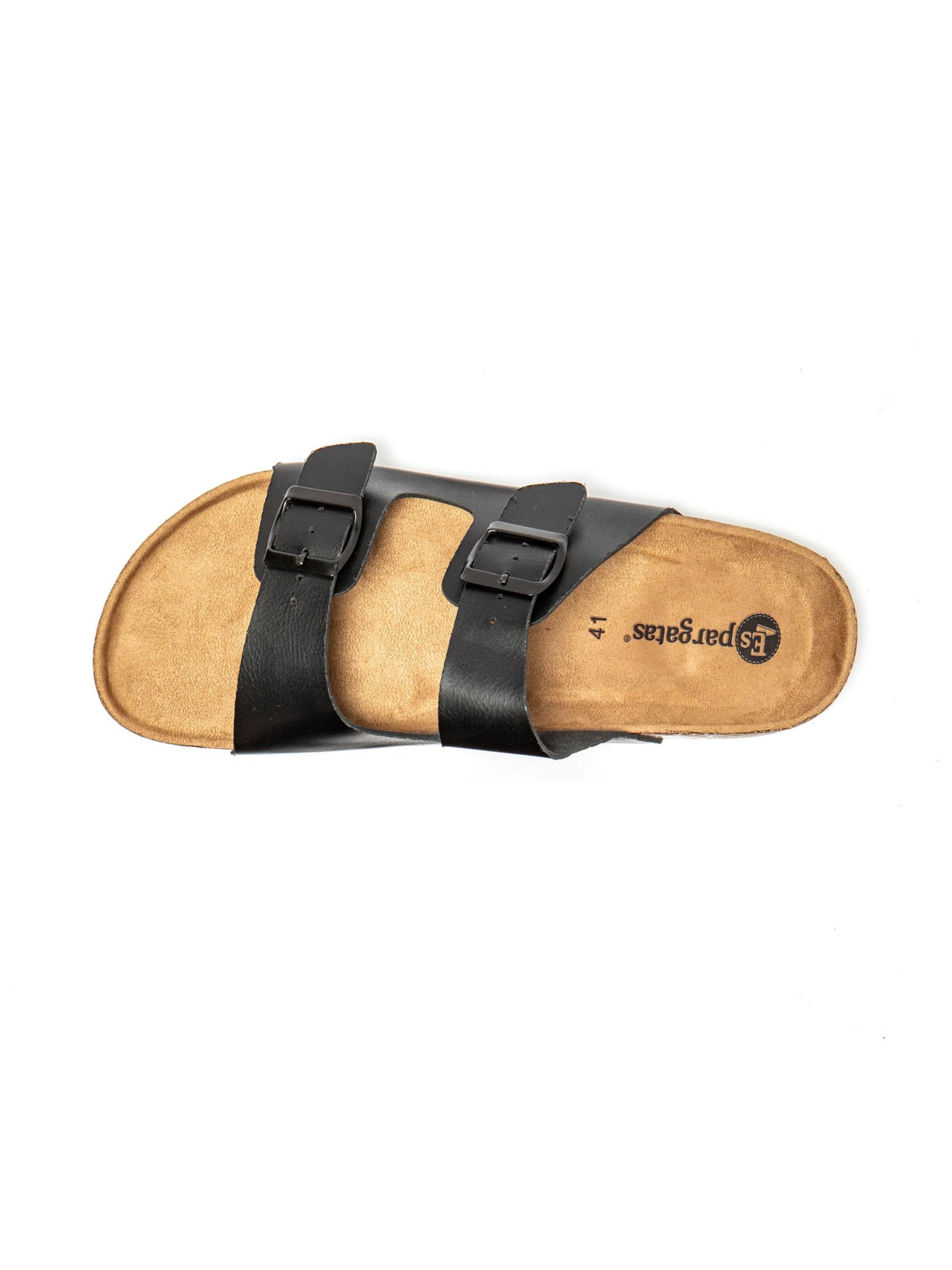 Espargatas Pantolette 'Volker' in Schwarz