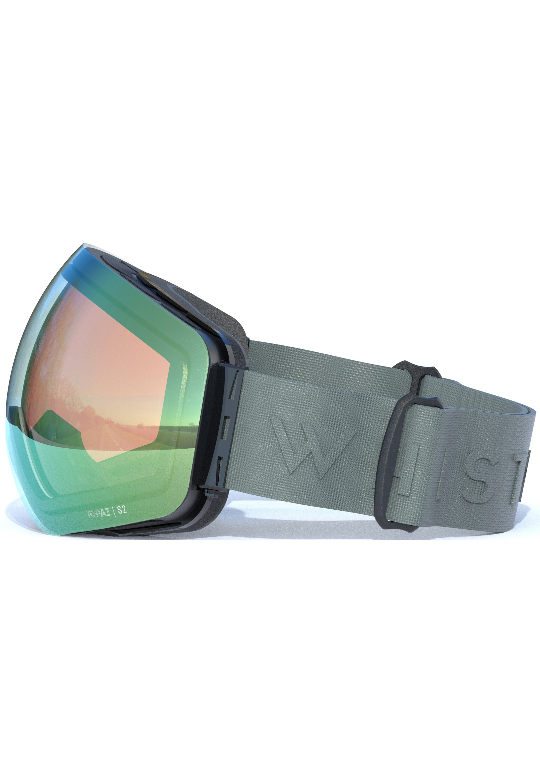 Whistler Sportbril 'Morgins Topaz III' in Groen