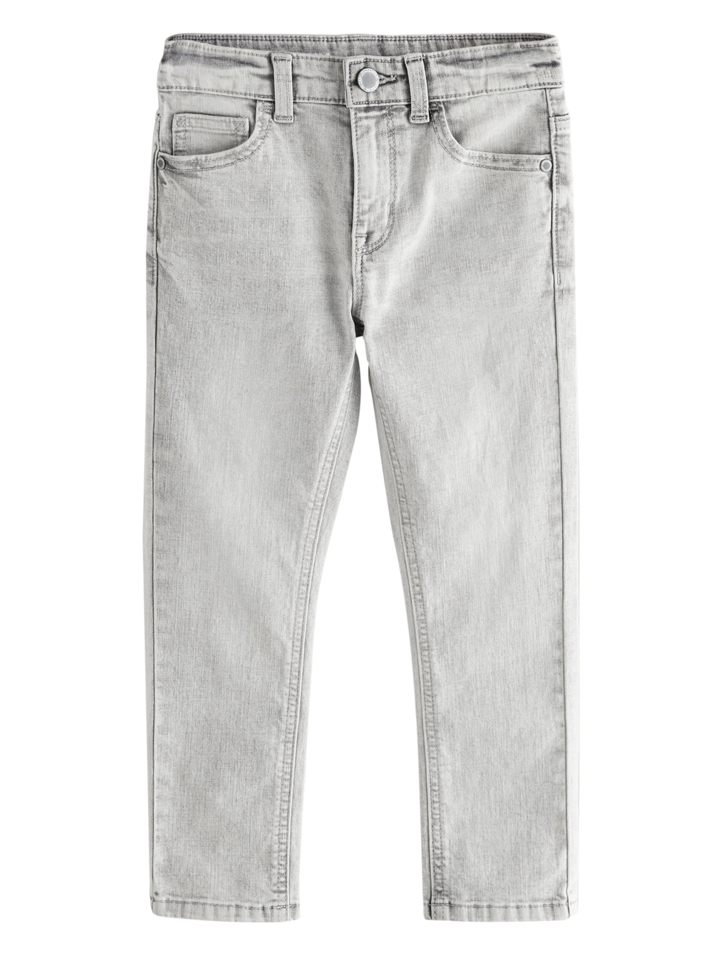 Next Normální Džíny – šedá: přední strana