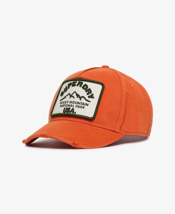 Casquette Superdry en orange