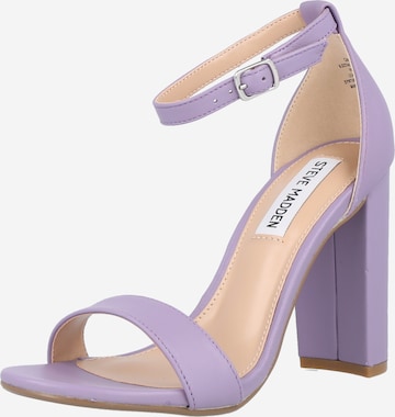 Sandales à lanières 'Carrson' STEVE MADDEN en violet : devant