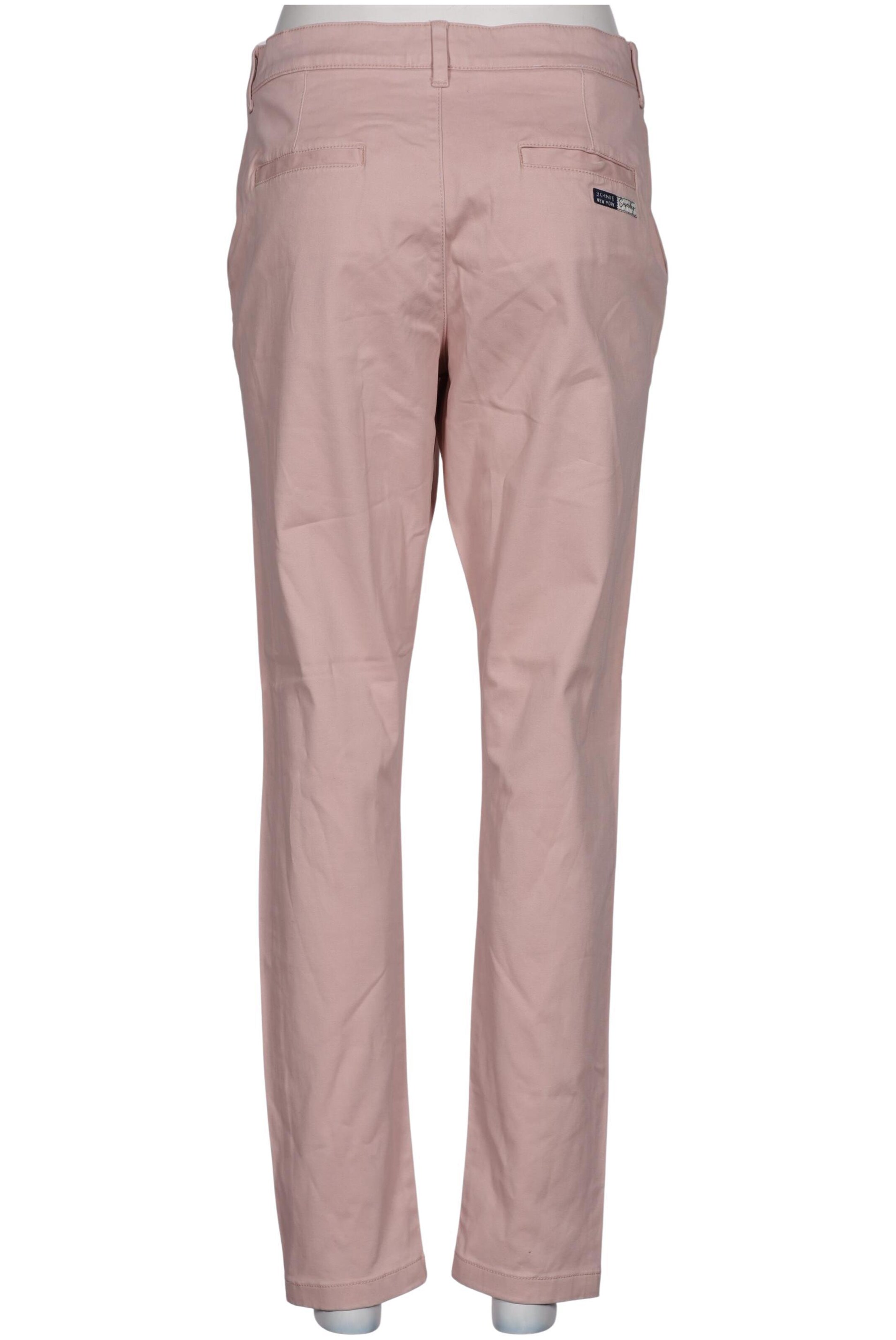 Superdry & Co Stoffhose L in Pink