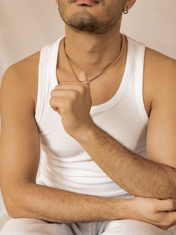 Hey Happiness Ketting 'Snake Bold' in Goud