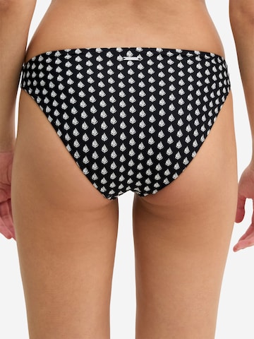 Marc O'Polo Bikini bottom ' Palm Border Geo ' in Black