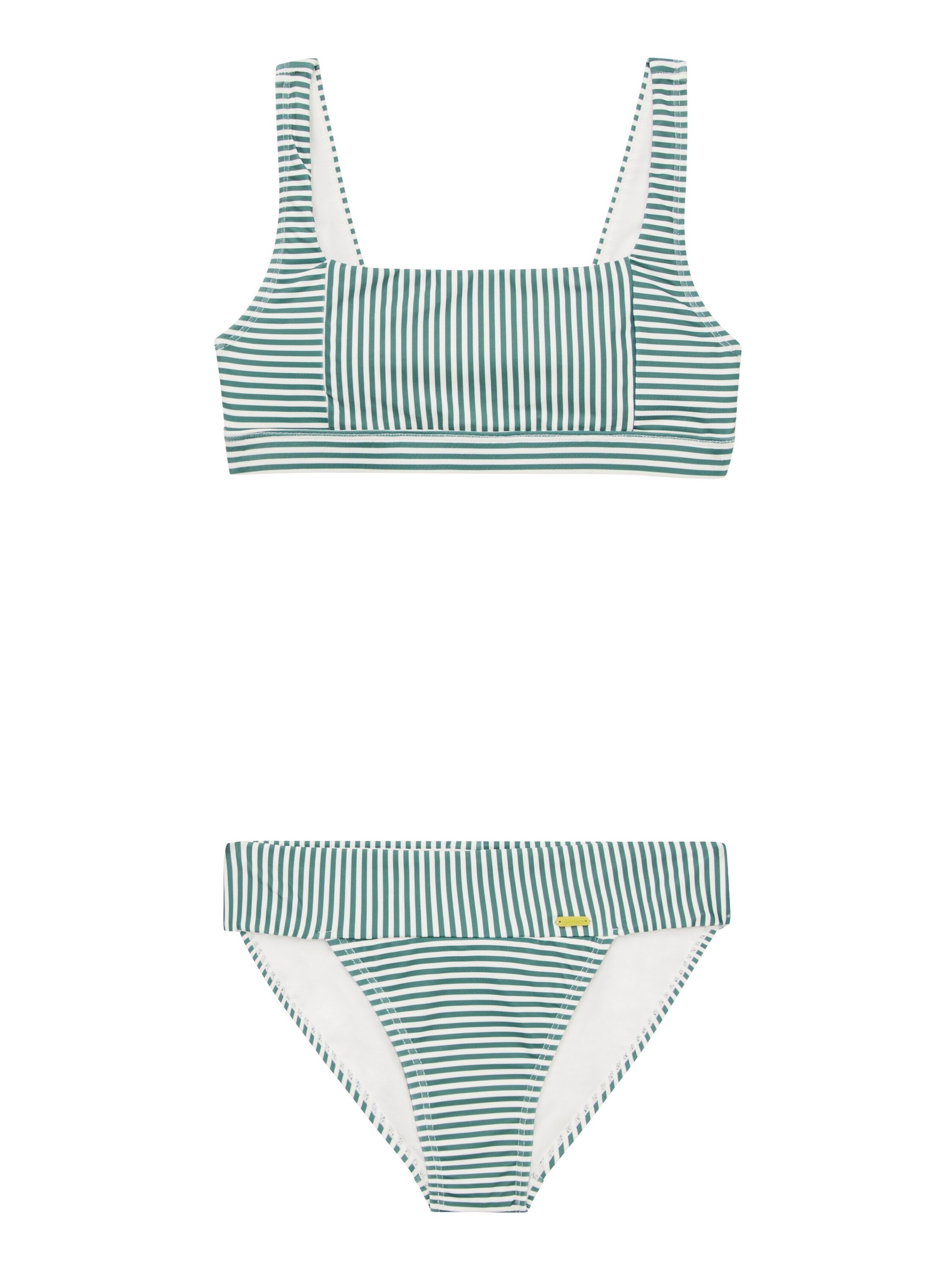 PROTEST Bustier Bikini 'PRTRox JR' in Grün: Vorderseite