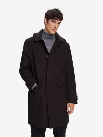 Manteau d’hiver ESPRIT en noir : devant