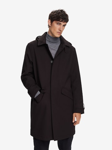 Manteau d’hiver ESPRIT en noir : devant