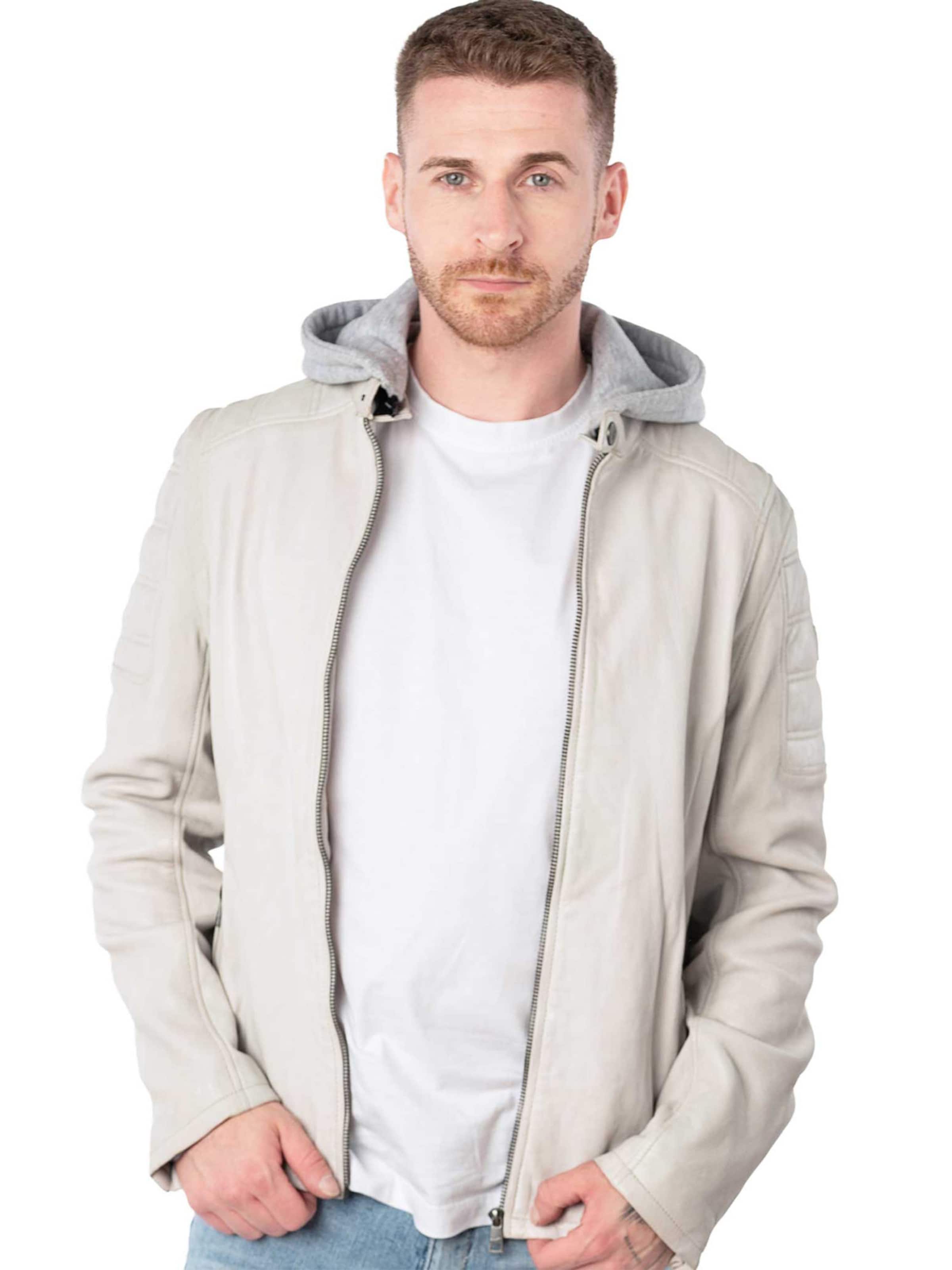 Mauritius Between-Season Jacket 'MMRylo' in White